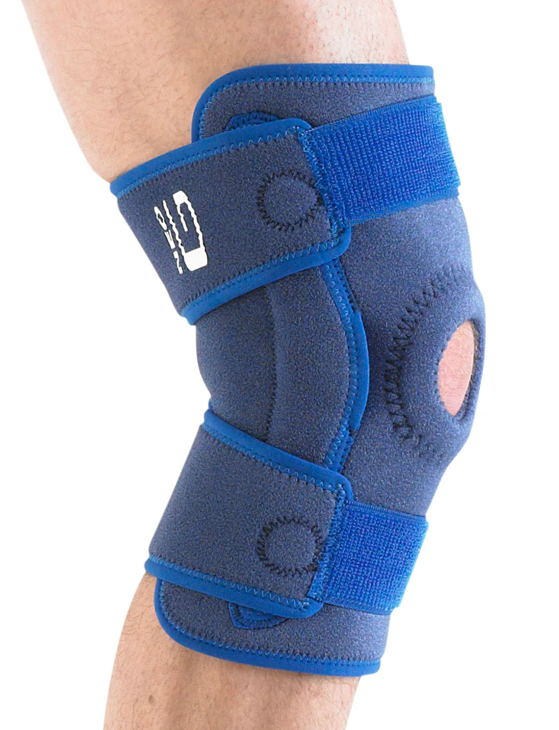 Neoprene Open Patella Hinged Knee Brace Sportaid