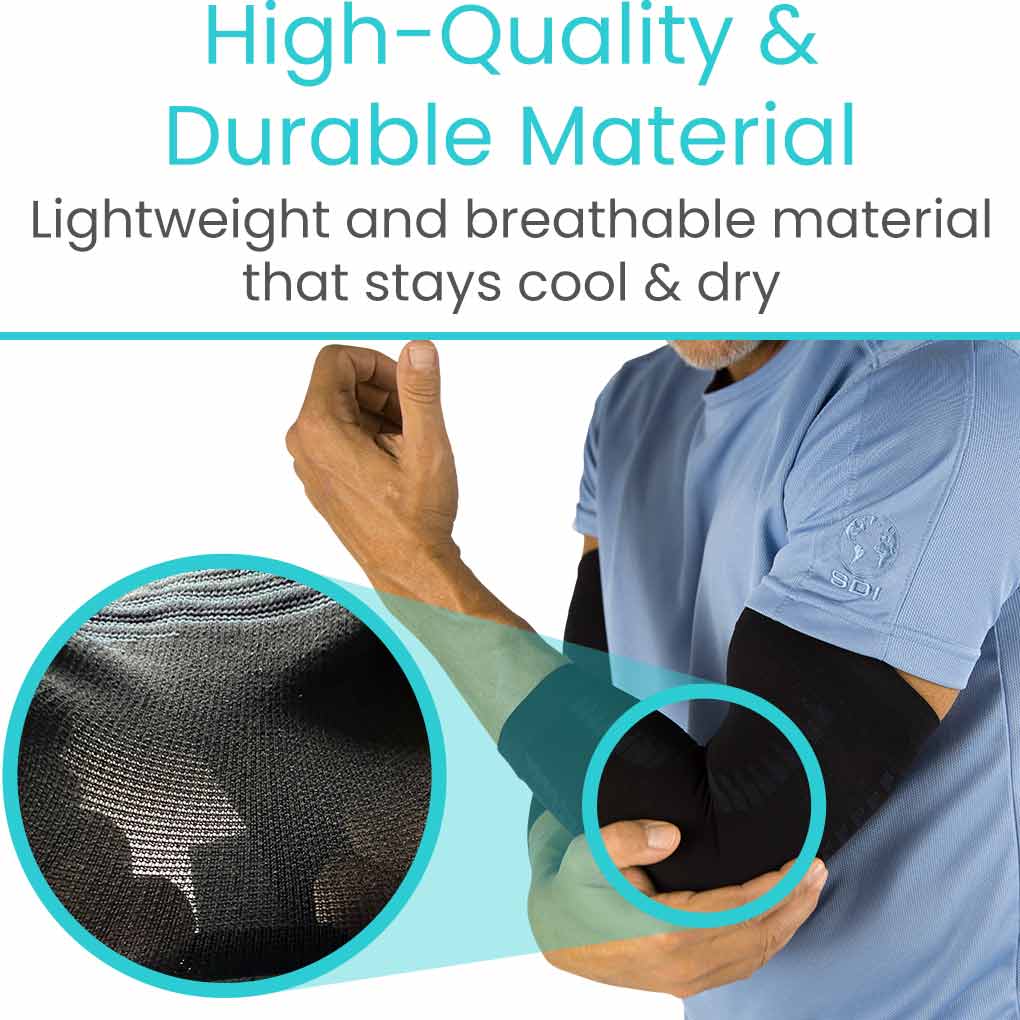 Elbow Compression Sleeve Black - Medium