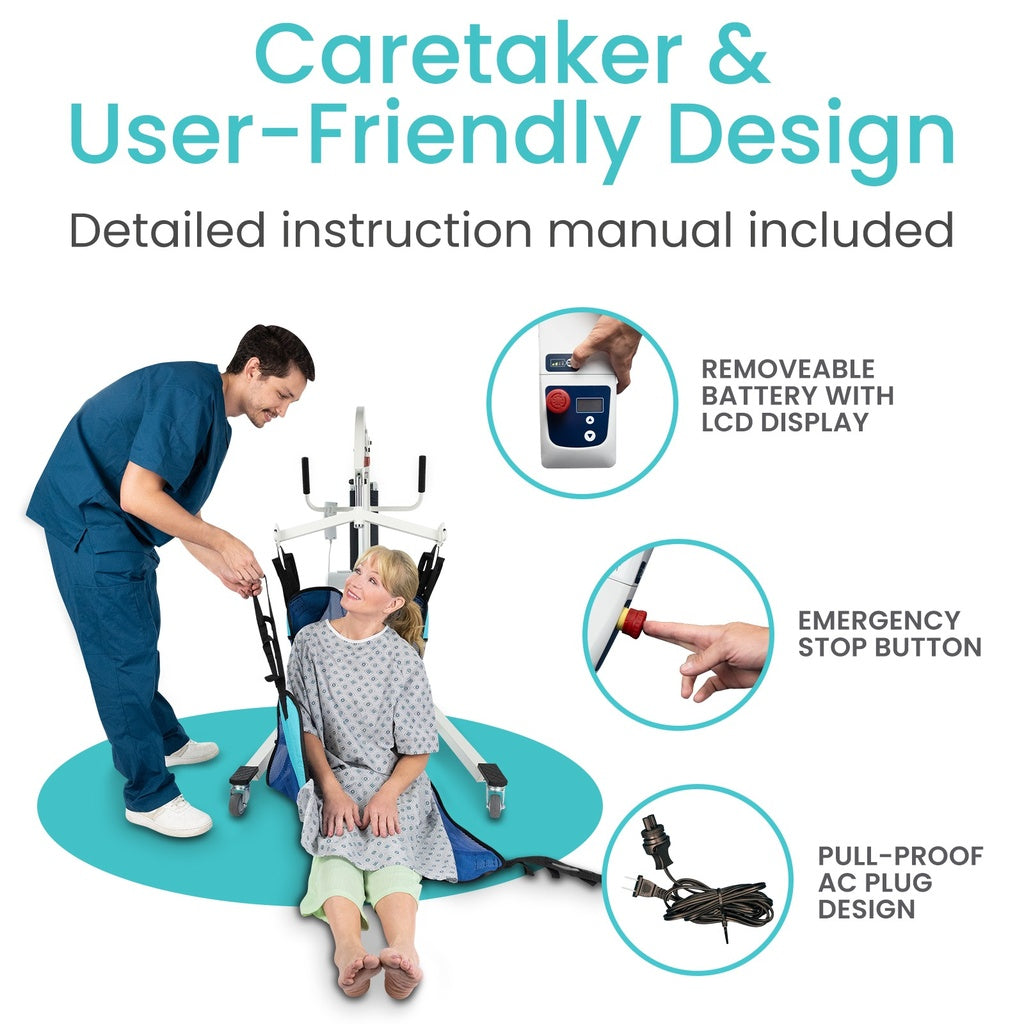 Electric Patient Lift With Sling