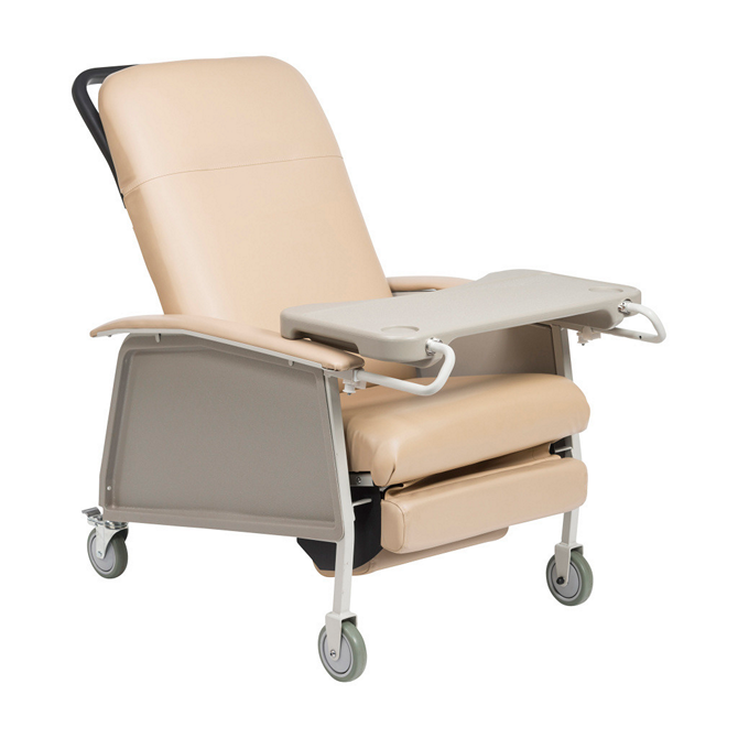Drive 3-Position Recliner, Bariatric, Geri Chair, 500 lbs.