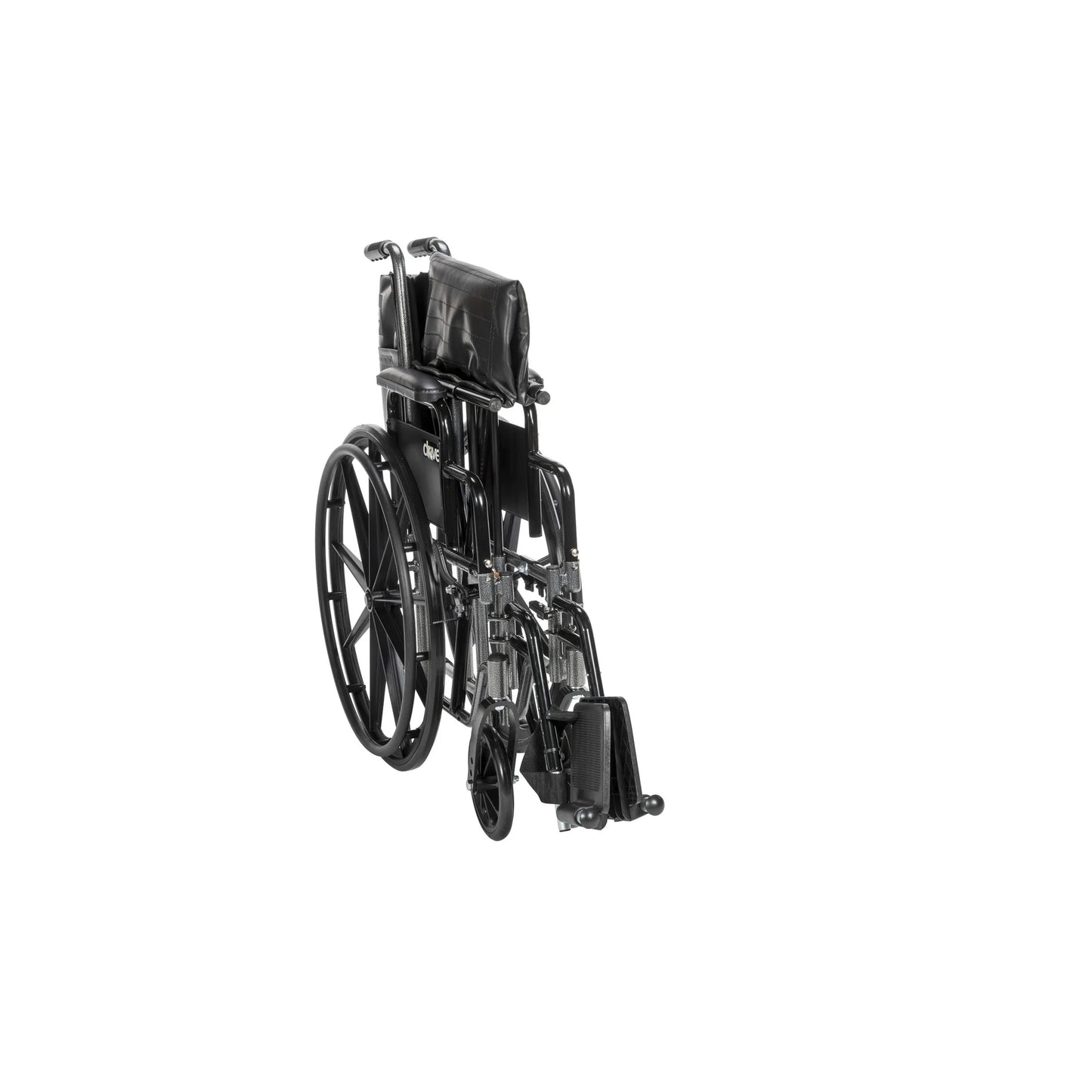 Drive Silver Sport 2 Wheelchair, Detachable Desk Arms, Swing-Away Footrests