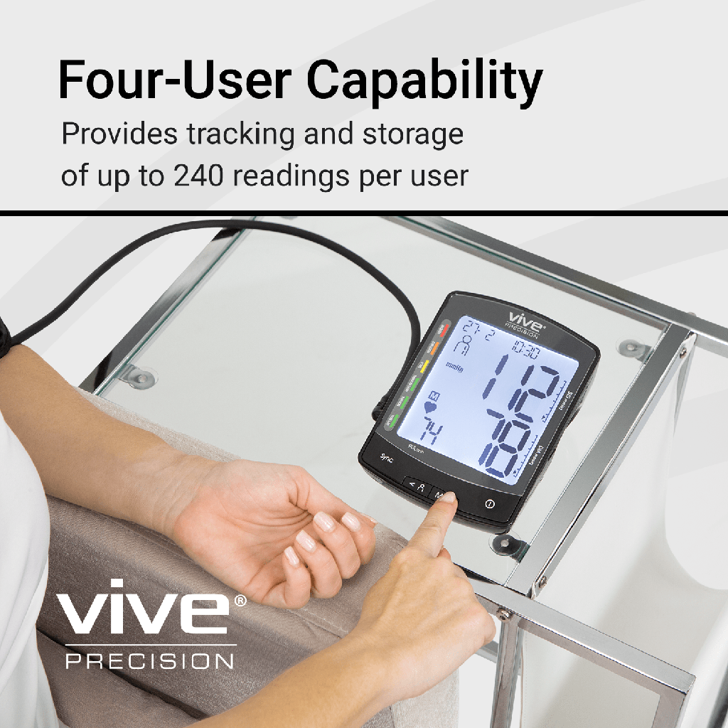 Blood Pressure Monitor Compatible with Smart Devices