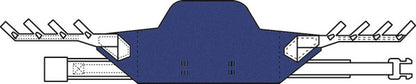 Proactive Sit-to-Stand Sling, Solid Nylon, Large, 440 lbs.