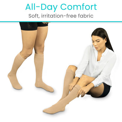 Knee High Compression Stockings 30-40mmHg