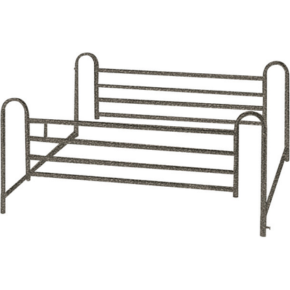 Drive Standard Telescoping Full-Length Side Rail, Brown-Vein Finish