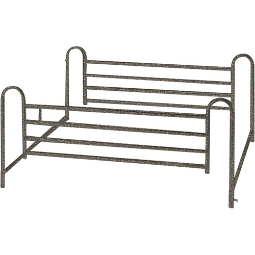Drive Standard Telescoping Full-Length Side Rail, Brown-Vein Finish