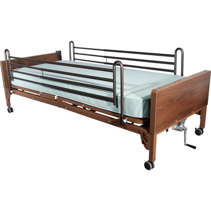 Drive Standard Telescoping Full-Length Side Rail, Brown-Vein Finish