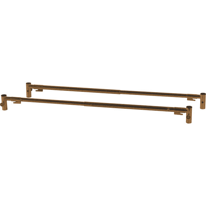 Drive Standard Telescoping Full-Length Side Rail, Brown-Vein Finish