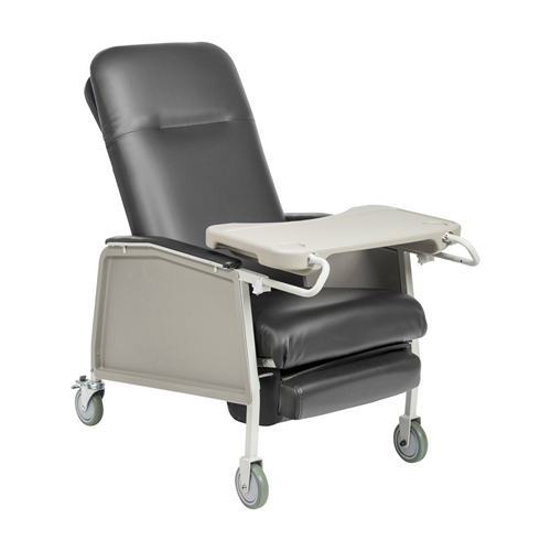 Drive 3-Position Recliner, Bariatric, Geri Chair, 500 lbs.