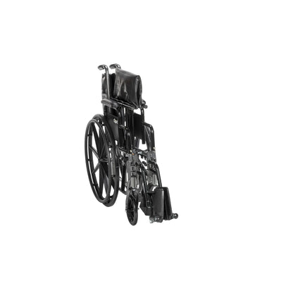 Drive Silver Sport 2 Wheelchair, Detachable Desk Arms, Swing-Away Footrests